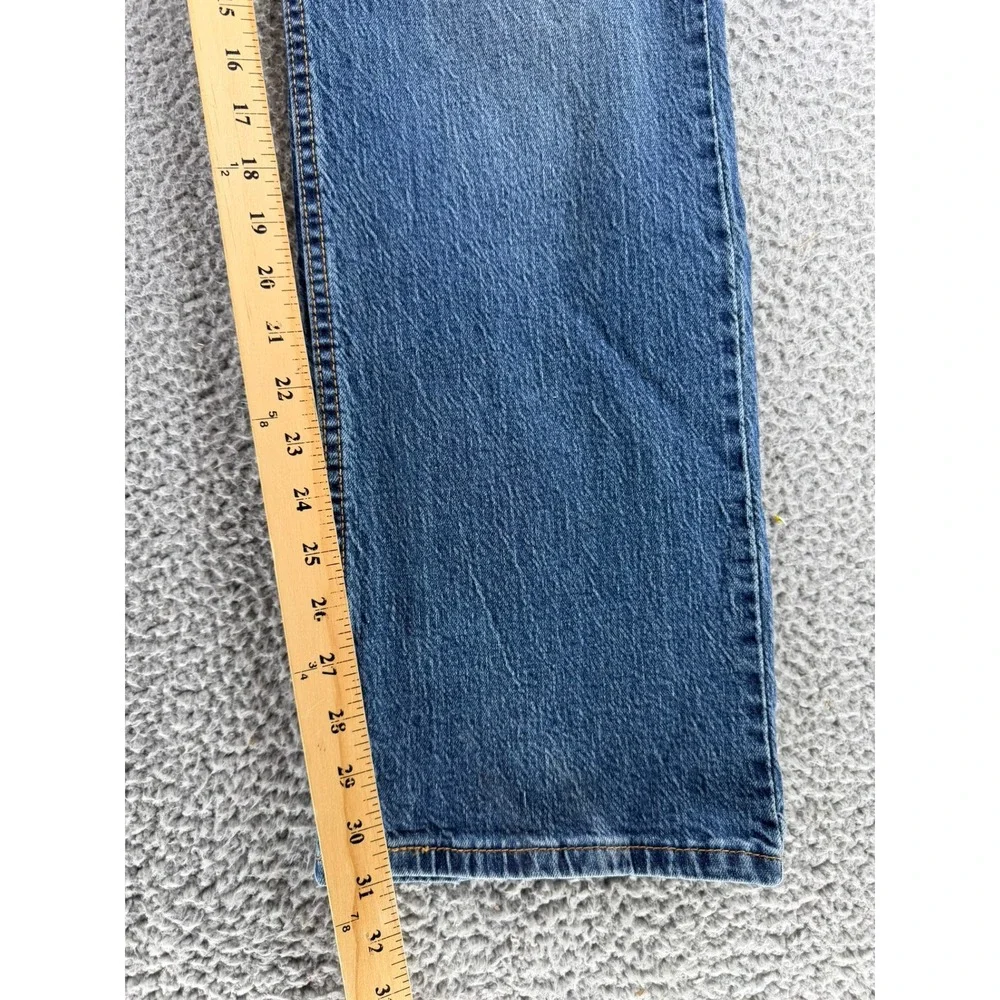 Levis 514 Straight Fit Mens Jeans Blue Denim Medium Wash 33x31 Pants
